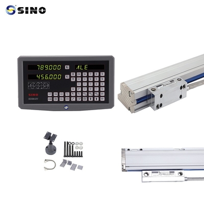 2 محور CE SDS6-2V SINO سیستم خواندن دیجیتال با LED نمایشگر خطی رمزگذاری برای ماشین فرش چرخ دار