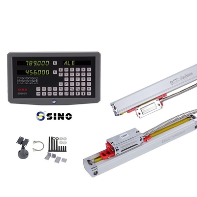 2 محور CE SDS6-2V SINO سیستم خواندن دیجیتال با LED نمایشگر خطی رمزگذاری برای ماشین فرش چرخ دار