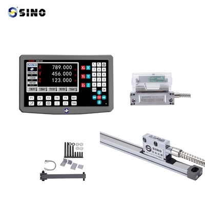 SDS6-3VA 3Axis Ditron Dro خواندن دیجیتال با مقیاس شیشه ای خطی برای ابزار اندازه گیری ماشین چرخ دار