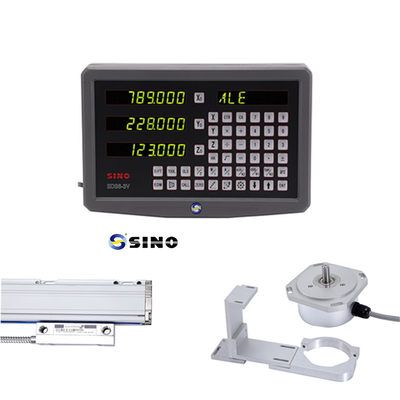 SINO SDS6-3V 2/3 Axis Digital Readout Class Endoder Linear Endoder Scale KA600-1300mm DRO Display 5um