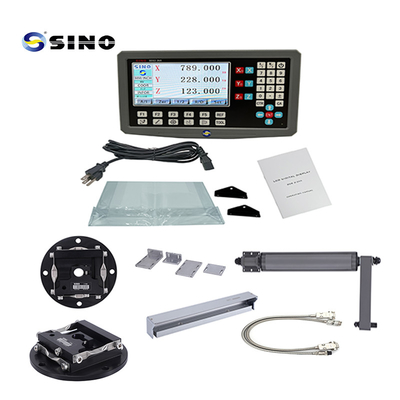 رمزگذار خطی کلاس سیستم بازخوانی دیجیتال SINO SDS2-3VA DRO 3 Axis برای تجهیزات الکترونیکی