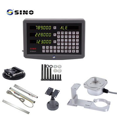 رمزگذار خطی کلاس بازخوانی دیجیتال 3 محور SINO SDS6-3VA با ورودی TTL با وضوح 0.005 میلی متر