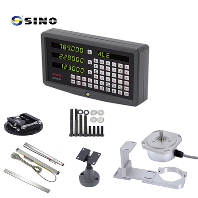 رمزگذار خطی کلاس بازخوانی دیجیتال 3 محور SINO SDS6-3VA با ورودی TTL با وضوح 0.005 میلی متر