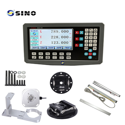 رمزگذار خطی کلاس سیستم بازخوانی دیجیتال SINO SDS 2-3va Dro 3 Axis برای دستگاه تراش فرز