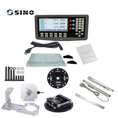 رمزگذار خطی کلاس سیستم بازخوانی دیجیتال SINO SDS 2-3va Dro 3 Axis برای دستگاه تراش فرز