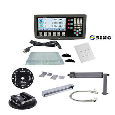 SINO SDS2-3VA 2 محور RS422 برای دستگاه چرخ دار DRO سیگنال خواندن دیجیتال با رمزگذاری خطی