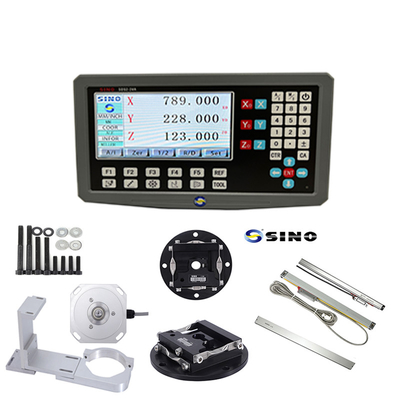 SINO SDS2-3VA 2 محور RS422 برای دستگاه چرخ دار DRO سیگنال خواندن دیجیتال با رمزگذاری خطی