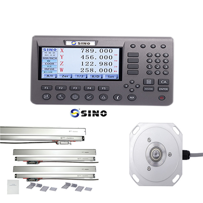 SINO SDS 200 خواندن دیجیتال 240V فلز 2 محور خواندن دیجیتال DRO برای ماشین های پیس