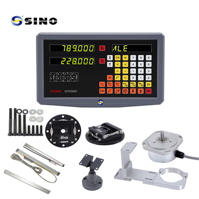 SINO SDS2MS دو محور سیستم خواندن دیجیتال (DRO) برای لیت ها با RoHS، سیستم های اندازه گیری چند منظوره