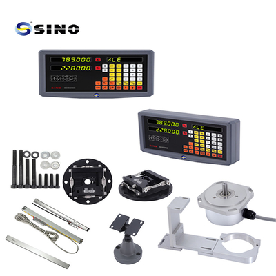 SINO SDS2MS دو محور سیستم خواندن دیجیتال (DRO) برای لیت ها با RoHS، سیستم های اندازه گیری چند منظوره