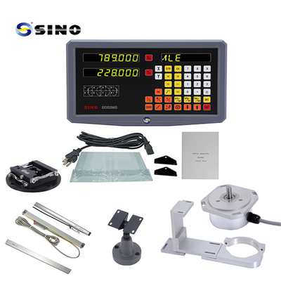 SINO SDS2MS دو محور سیستم خواندن دیجیتال (DRO) برای لیت ها با RoHS، سیستم های اندازه گیری چند منظوره