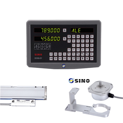 SDS6-2V SINO Dro 2 محور CE با مقیاس خطی SINO سیستم خواندن دیجیتال برای چرخ چرخ