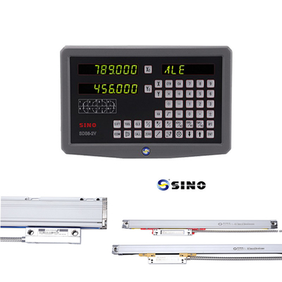 SDS6-2V SINO Dro 2 محور CE با مقیاس خطی SINO سیستم خواندن دیجیتال برای چرخ چرخ