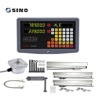 2 محور SDS2MS SINO سیستم خواندن دیجیتال چرخ دار AC 100-240V چند کارکرد با مقیاس خطی برای چرخ دار