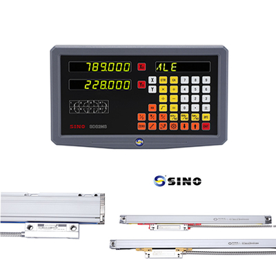 2 محور SDS2MS SINO سیستم خواندن دیجیتال چرخ دار AC 100-240V چند کارکرد با مقیاس خطی برای چرخ دار