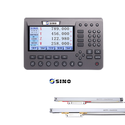 SINO 2 محور SDS 200 سیستم خواندن دیجیتالی چرخ دار با فرمانده رمزگذاری خطی برای ماشین های پیس