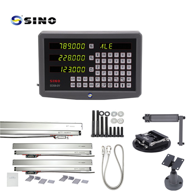 3 محور SINO SDS6-3VE چند منظوره با LED DRO ، EIA-422-A سیگنال کیت خواندن دیجیتال برای دستگاه EDM
