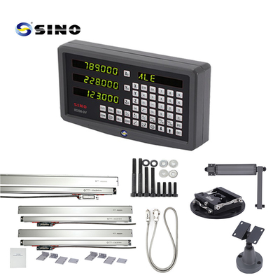 3 محور SINO SDS6-3VE چند منظوره با LED DRO ، EIA-422-A سیگنال کیت خواندن دیجیتال برای دستگاه EDM