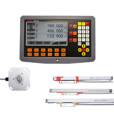 SINO SDS2-3VA Digital Read Out DRO با رمزگذاری خطی کیت سیستم خواندن دیجیتال چند زبانه