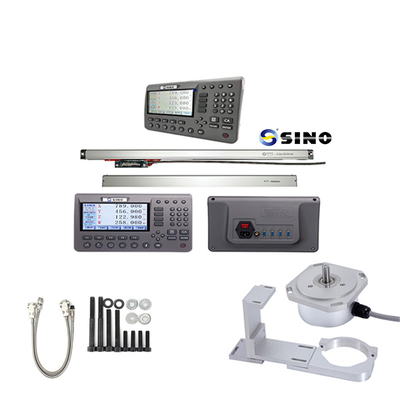 SDS 200 خواندن دیجیتال 240V فلز 2 محور DRO با چند زبان برای ماشین خرد