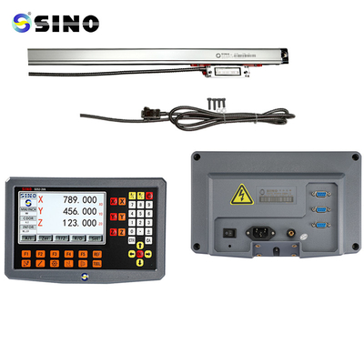 کنترل موقعیت دقیق ماشین آسیاب چرخ دار SINO 3 محور DRO شمارنده خواندن دیجیتال