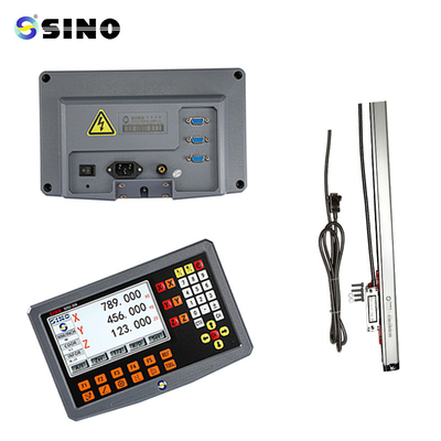 متر دیجیتال ۳ محور LCD حرفه ای DRO برای ماشین آسیاب کوچک SDS2-3VA