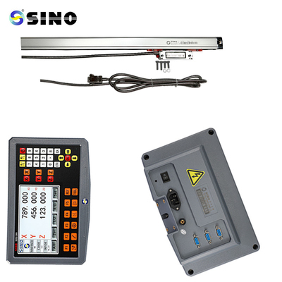 DRO خواندن دیجیتال دو محور RS422 سیگنال SINO TFT ماشین چرخ دار