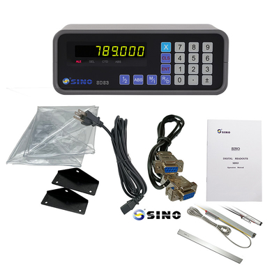 SINO SDS3-1 سیستم نمایش دیجیتال تک محور با رمزگذاری خطی برای ماشین آسیاب چرخ دار