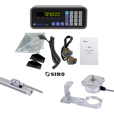 SINO SDS3-1 سیستم نمایش دیجیتال تک محور با رمزگذاری خطی برای ماشین آسیاب چرخ دار