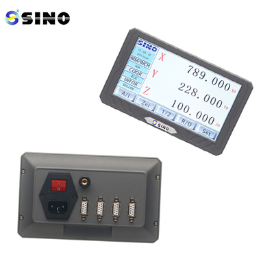 کدگر مقیاس خطی شیشه ای SINO SDS200S سیستم های خواندن دیجیتال DRO 3 محور KA300