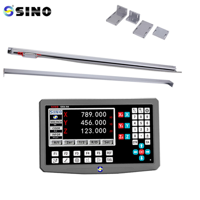 SINO 3 محور SDS6-3va تراشه تراش دیجیتال برای فرش ماشین چرخ دار با ریل شبکه مقیاس خطی