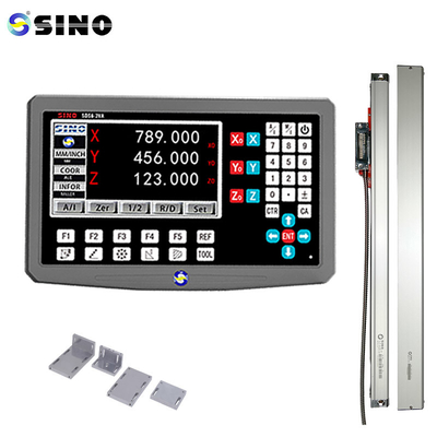 لیتس خطی شیشه ای مقیاس رمزگذاری فرمانده SINO SDS6-3VA 3 محور DRO نمایشگر دیجیتال خواندن