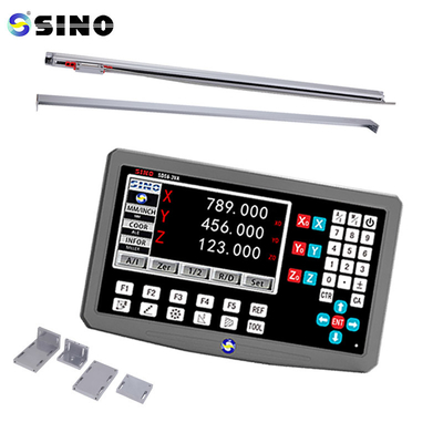 صفحه نمایش دیجیتالی 5um Ruler Optical Linear Scale Encoder RoHS 3 محور DRO Kit Milling Lathe Grider