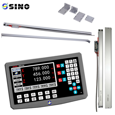لیتس خطی شیشه ای مقیاس رمزگذاری فرمانده SINO SDS6-3VA 3 محور DRO نمایشگر دیجیتال خواندن