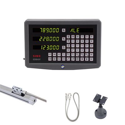 SINO DRO SDS6-3V 3 محور سیستم خواندن دیجیتال با وضوح 0.005mm TTL Input Linear Encoder Ruler
