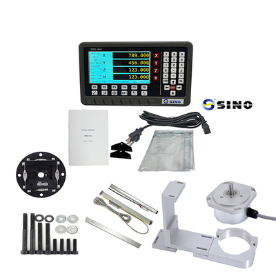 SINO SDS5-4VA DRO خواندن دیجیتال با مقناطیسی خطی رمزگذاری مقیاس برای ماشین تراش چرخ دار