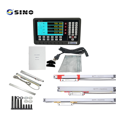 SINO SDS5-4VA DRO خواندن دیجیتال با مقناطیسی خطی رمزگذاری مقیاس برای ماشین تراش چرخ دار