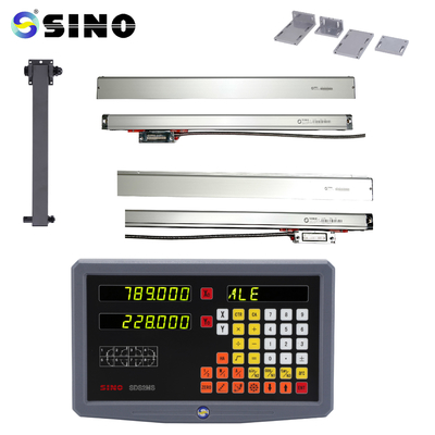 SINO 60 هرتز SDS2MS 2 محور DRO خواندن دیجیتال برای آسیاب آسیاب چرخ دار