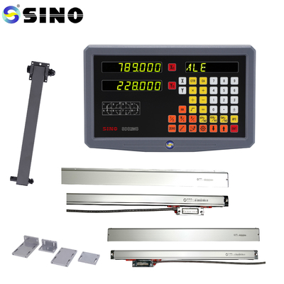 دستگاه نمایشگر دیجیتال دو محوره SINO SDS2MS با انکودر خطی AC 100-240V سیستم نمایشگر دیجیتال SINO SDS2MS چند منظوره