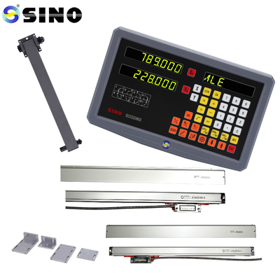 DRO Mini Size 100V-240V Multi Function SINO دو محور ماشین چرخ دار