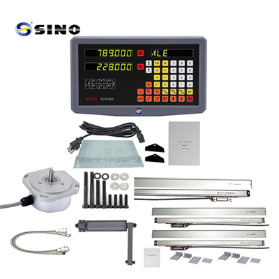 SINO 2- محور سیستم خواندن دیجیتال چرخ دار SDS2MS AC 100-240V چند وظیفتی با مقیاس خطی برای چرخ دار و ماشین های فریز