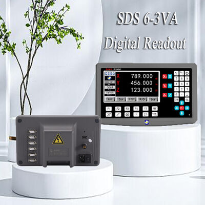 ست نمایشگر دیجیتال SINO SDS6-3VA خط کش مشبک OEM موجود محافظت IP64 برای دستگاه های فرز/تراش RS-232 سریال