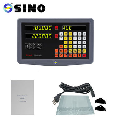 قیمت خوب SINO 2 Axis Digita Readout Test Instrument Test System SDS 2MS DRO Kits ترازوی خطی شیشه ای برای تراش تراش TTL آنلاین