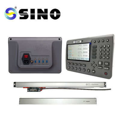 قیمت خوب کیت های بازخوانی دیجیتال LCD SINO 4 Axis SDS200 DRO صفحه نمایش کیت مقیاس خطی گریتینگ آنلاین
