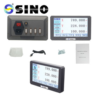 قیمت خوب دستگاه فرز صفحه نمایش تمام لمسی LCD DRO 0.005mm رزولوشن عملی فلزی دو محوره آنلاین