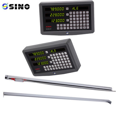 قیمت خوب SINO KA600-1500mm 1μM مقیاس خطی DRO 2 محور کدگر خواندن دیجیتال تراشه دقیق بالا آنلاین