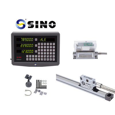قیمت خوب SINO SDS6-3V Glass Linear Scale Meter ماشین چرخ دار دیجیتال DRO 3 محور 1um آنلاین