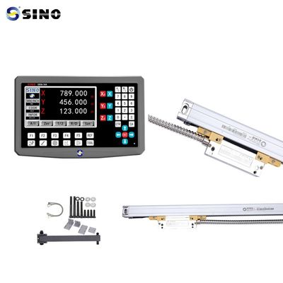 قیمت خوب سنسور شیشه ای با صفحه نمایش DRO و سیستم خواندن دیجیتال LCD سه محور، SINO SDS6-3VA آنلاین