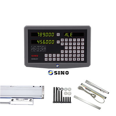 قیمت خوب SINO SDS6-2V Digital Readout فلز LED Digital Readout دو محور کیت های DRO 60Hz برای ماشین فریز آنلاین