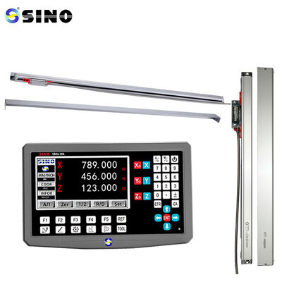 قیمت خوب صفحه نمایش دیجیتالی 5um Ruler Optical Linear Scale Encoder RoHS 3 محور DRO Kit Milling Lathe Grider آنلاین